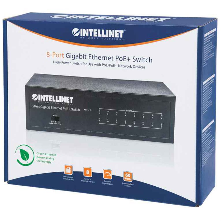 Intellinet 5-Port Gigabit Ethernet Switch (530378) – Intellinet Europe