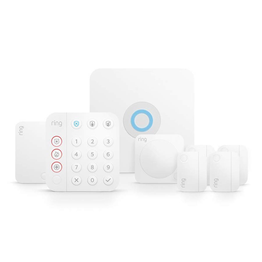 ring 10 piece wireless security alarm kit installation