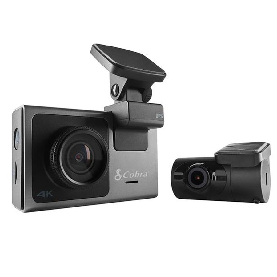 cobra front and rear dash cam