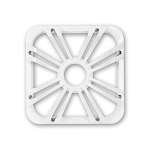 KICKER 10" L7 White LED Square Grille (single)