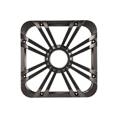 KICKER 12" L7 Charcoal LED Square Grille (single)