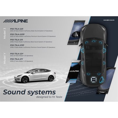 Alpine Tesla Counter Mat