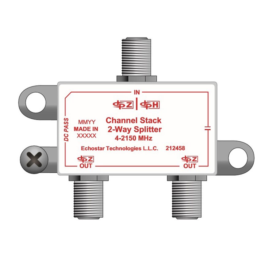 DISH 2Way Stackable Splitter for DPH42 Switch