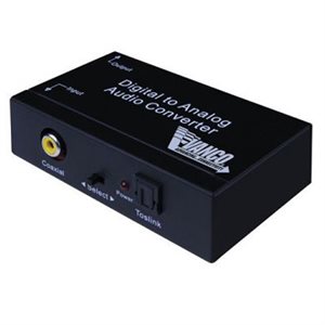 Vanco Premium Digital to Analog Audio Converter