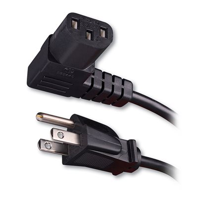 Vanco 3' Right Angle Flat Panel TV Power Cord