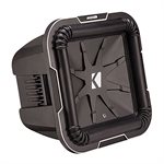 KICKER 10" Square Subwoofer, Dual Voice Coil 4-Ohm, 750 Watt