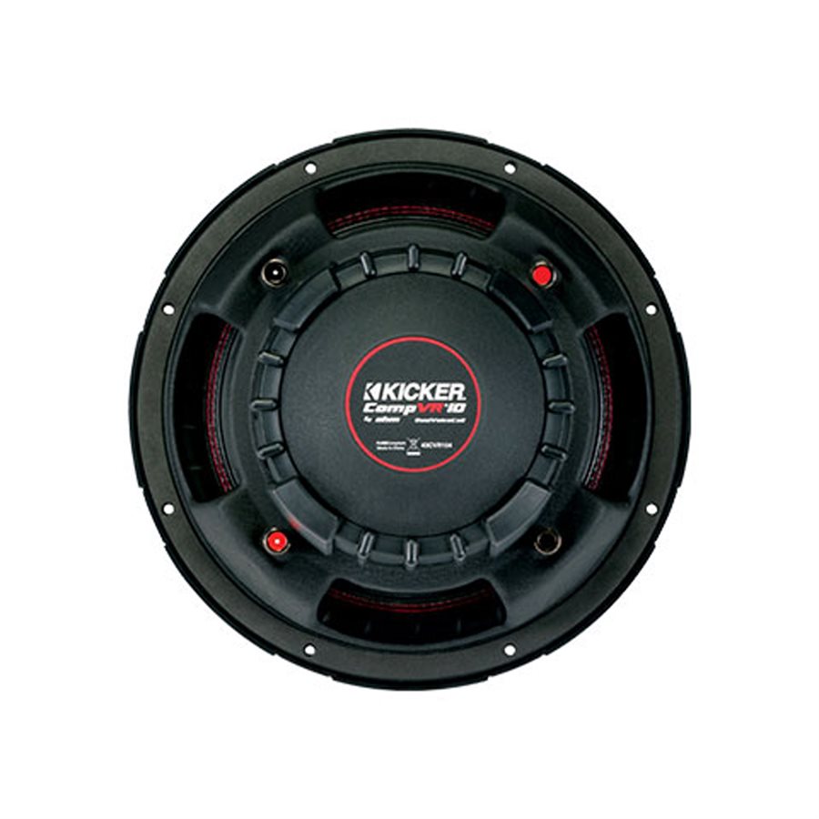 KICKER CVR104 10" CompVR DVC 4ohm 350W Subwoofer (single)