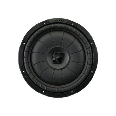 KICKER CVT124 12” CompVT SVC 4-ohm 400W Subwoofer (single)