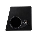 KICKER DC122 Dual 12” Loaded Enclosure w /  Comp 2-ohm 300W Subwoofers