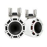 KICKER KMTC94W 9" 4-ohm Horn- Loaded Tower System, Pair (whi