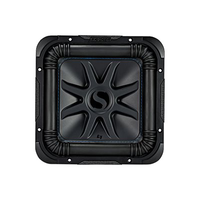 KICKER 10” Solo-Baric L7S DVC 2-ohm 600W Square Subwoofer (single)