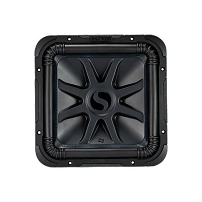 KICKER 12” Solo-Baric L7S DVC 2-ohm 750W Square Subwoofer (single)