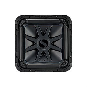 KICKER 12” Solo-Baric L7S DVC 2-ohm 750W Square Subwoofer (single)