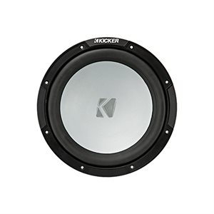 KICKER KM104 10" 4-ohm Weather-Proof Subwoofer for Enclosure