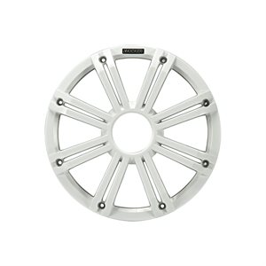 KICKER KMG12 12" Marine Grille for KM12 and KMF12 Subwoofer (white)