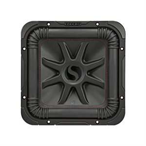 KICKER 10” L7R Subwoofer, DVC 2-Ohm, 500 Watt