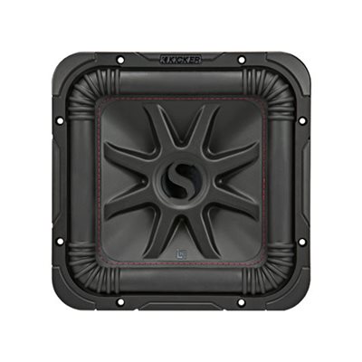 KICKER 10” L7R Subwoofer, DVC 4-Ohm, 500 Watt