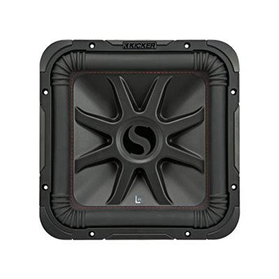 KICKER 12” L7R Subwoofer, DVC 4-Ohm, 600 Watt