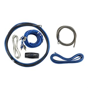 KICKER K-SERIES 8AWG AMP KIT W /  2CH INTERCONNECTS; RoHS COMP