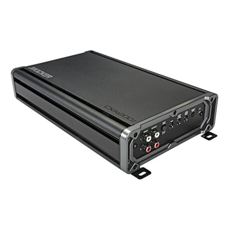 KICKER CXA1200.1 CX Series 1200Watt Mono Class D Subwoofer Amplifier