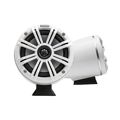 KICKER KMFC65 6.5" 4-ohm Tower Loaded Marine Flat Surface Mo