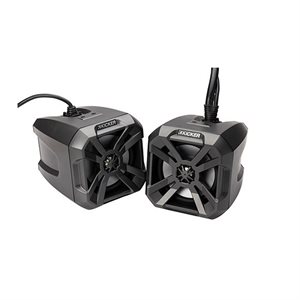 KICKER 6-1 / 2" PowerCan Speakers w / LED Lighting and Built-in