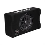 KICKER Comp 10" (25cm) Subwoofer in Down Firing Encl, 4-Ohm, RoHS C