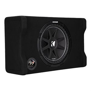 KICKER Comp 12" (30cm) Subwoofer in Down Firing Encl, 4-Ohm; RoHS C