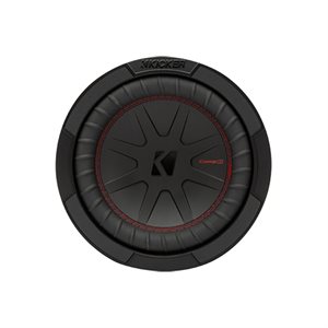 KICKER CWR82 8” CompR DVC 2-ohm 300W Subwoofer