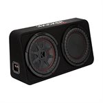 KICKER TCWRT102 10” CompRT 2-Ohm 400W Loaded Enclosure Subwoofer