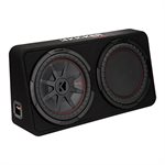 KICKER TCWRT122 12” CompRT 2-Ohm 500W Loaded Enclosure Subwoofer