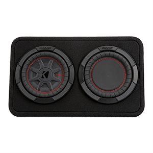 KICKER TCWRT82 8” CompRT 2-Ohm 400W Loaded Enclosure Subwoofer