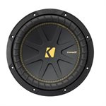 KICKER CompC 10" (25cm) Subwoofer, Dual Voice Coil, 4-Ohm