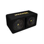 KICKER Dual CompC 10-inch (25cm) Subwoofers in Vented Enclos