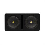 KICKER Dual CompC 12-inch (30cm) Subwoofers in Vented Enclos