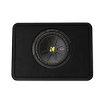 KICKER CompC 10" (25cm) Subwoofer in Thin Profile Enclosure