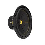 KICKER CompC 12" (30cm) Subwoofer, Single Voice Coil, 4-Ohm