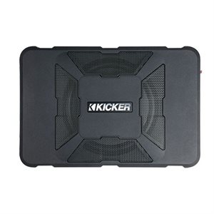 KICKER Hideaway HS8 Compact Powered Subwoofer, 8-Inch Subwoofe