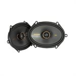 KICKER 6x8" (160x200mm) Coax Speakers w / .75"(20mm) Tweeters,