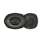 KICKER 6x9" (160x230mm) 3-way Speakers w / 1"(25mm) and .75"(2