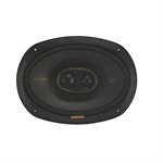 KICKER 6x9" (160x230mm) 3-way Speakers w / 1"(25mm) and .75"(2