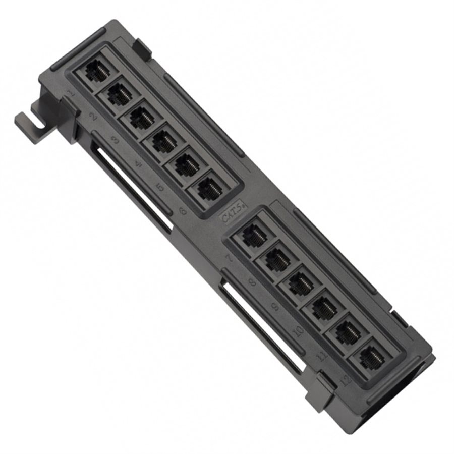 Platinum Tools 12 Port Cat 5e Patch Panel 5940