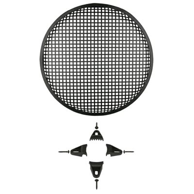 Metra 12" Steel Speaker Waffle Grille with Hardware (single)