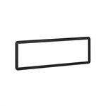 Metra 1 / 4" Border Universal DIN Trim (black)