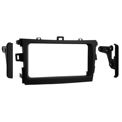 Metra 2009-13 Toyota Corolla DDIN Dash Kit (black)