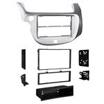 Metra 2009-13 Honda Fit DIN / DDIN Kit (silver)