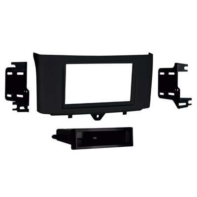 Metra 2011-15 Smart ForTwo SDIN w / Pocket Dash Kit (black)