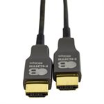 Bullet Train Active Optical HDMI Cable 10K 48Gbps 20M