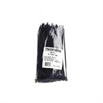 Install Bay 8" 40 lb Cable Ties (black, 100 pk)