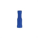 Install Bay 16-14 ga .156 F Bullet Connector (blue, 100 pk)